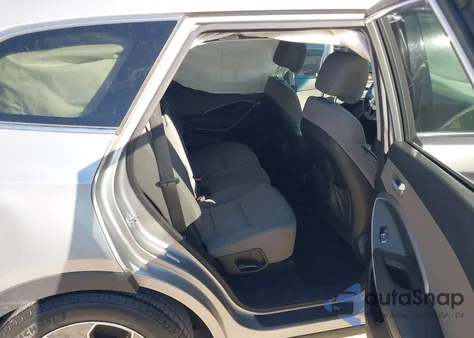 2016 Hyundai Santa Fe Se from USA, damaged, VIN KM8SM4HFXGU138446